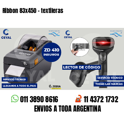 Ribbon 83x450 - textileras