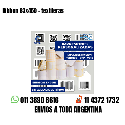 Ribbon 83x450 - textileras