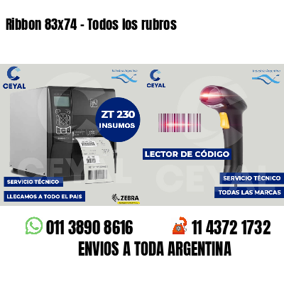 Ribbon 83x74 - Todos los rubros