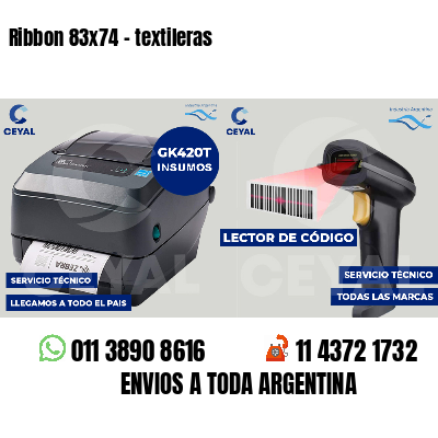 Ribbon 83x74 - textileras