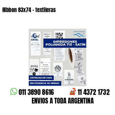 Ribbon 83x74 - textileras