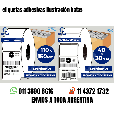 etiquetas adhesivas ilustración batas