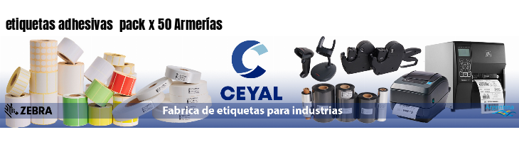 etiquetas adhesivas pack x 50 Armerías