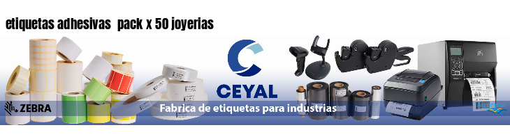 etiquetas adhesivas pack x 50 joyerias