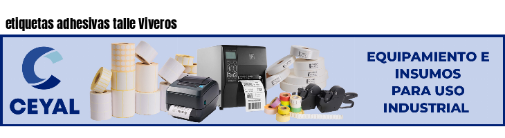 etiquetas adhesivas talle Viveros