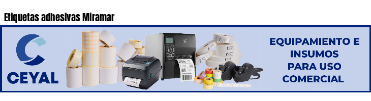 Etiquetas adhesivas Miramar