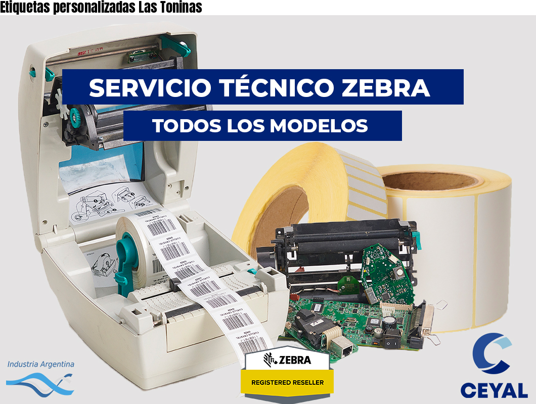 Etiquetas personalizadas Las Toninas