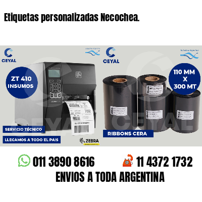 Etiquetas personalizadas Necochea.