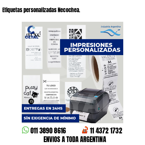 Etiquetas personalizadas Necochea.