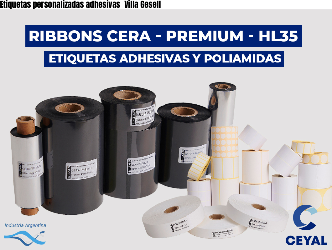 Etiquetas personalizadas adhesivas  Villa Gesell