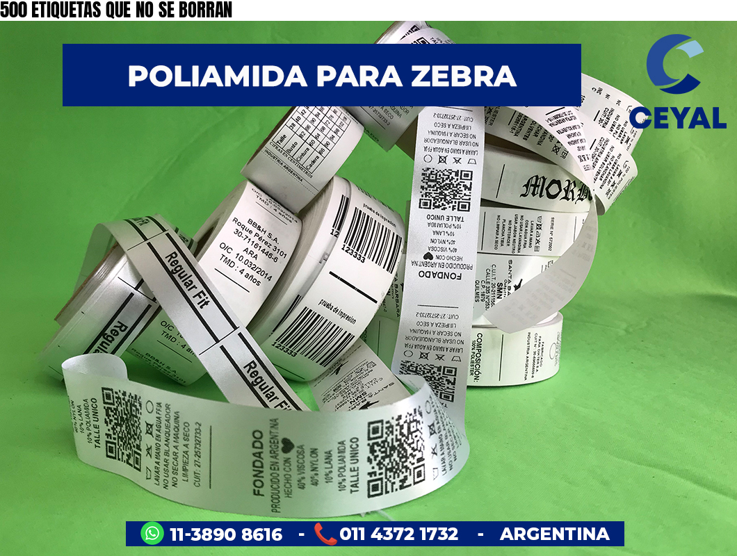 500 ETIQUETAS QUE NO SE BORRAN