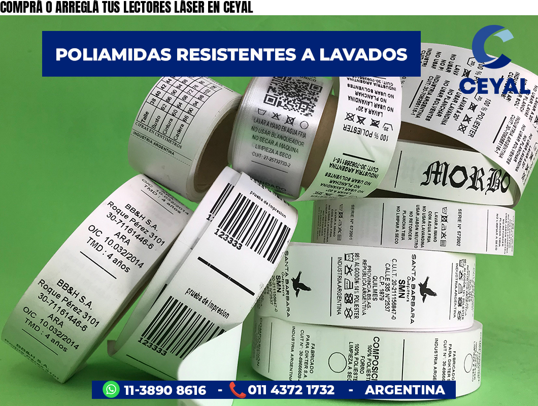 COMPRÁ O ARREGLÁ TUS LECTORES LÁSER EN CEYAL