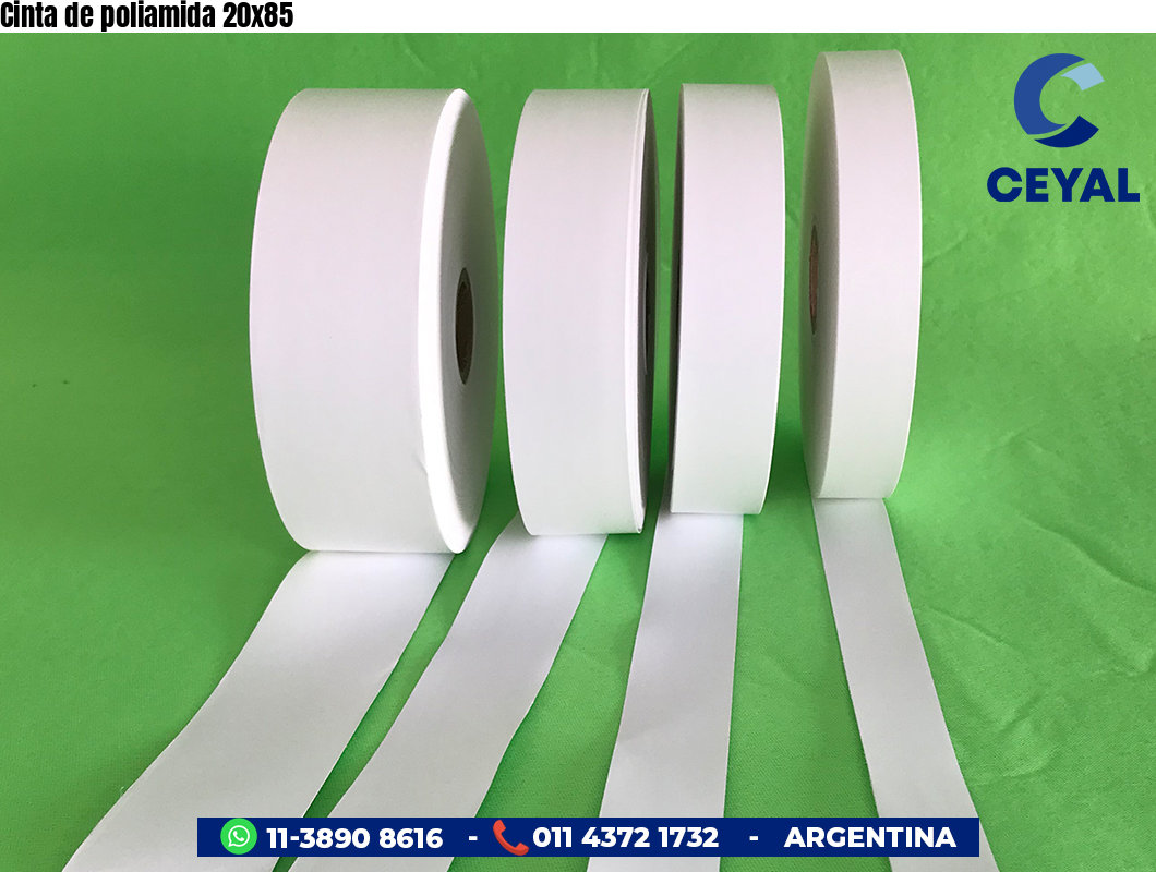Cinta de poliamida 20x85