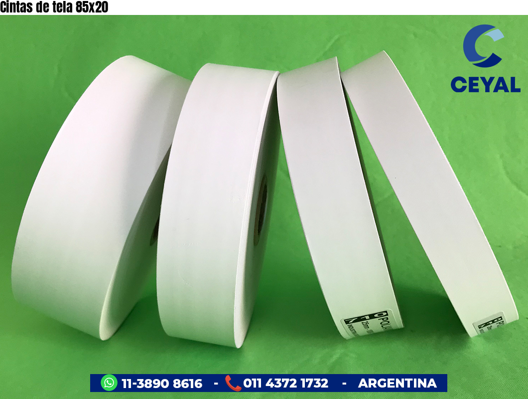 Cintas de tela 85×20
