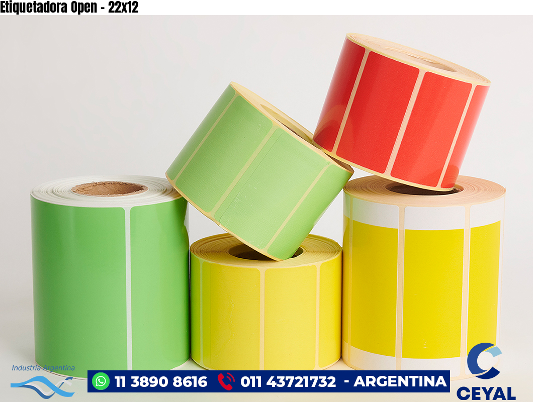 Etiquetadora Open - 22x12