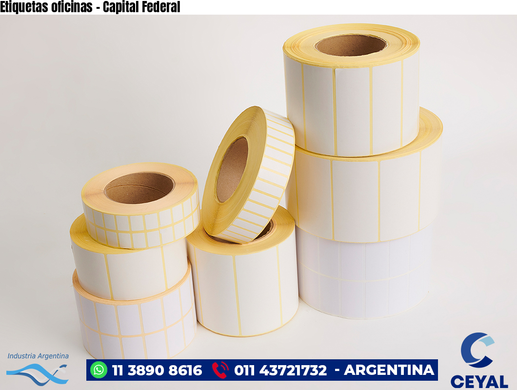 Etiquetas oficinas – Capital Federal