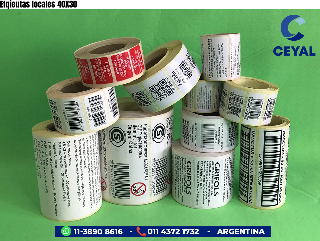 Etqieutas locales 40X30