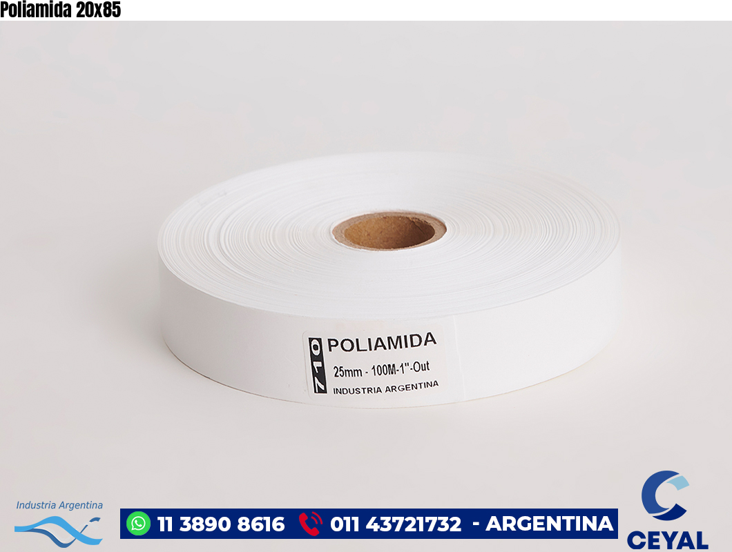 Poliamida 20×85