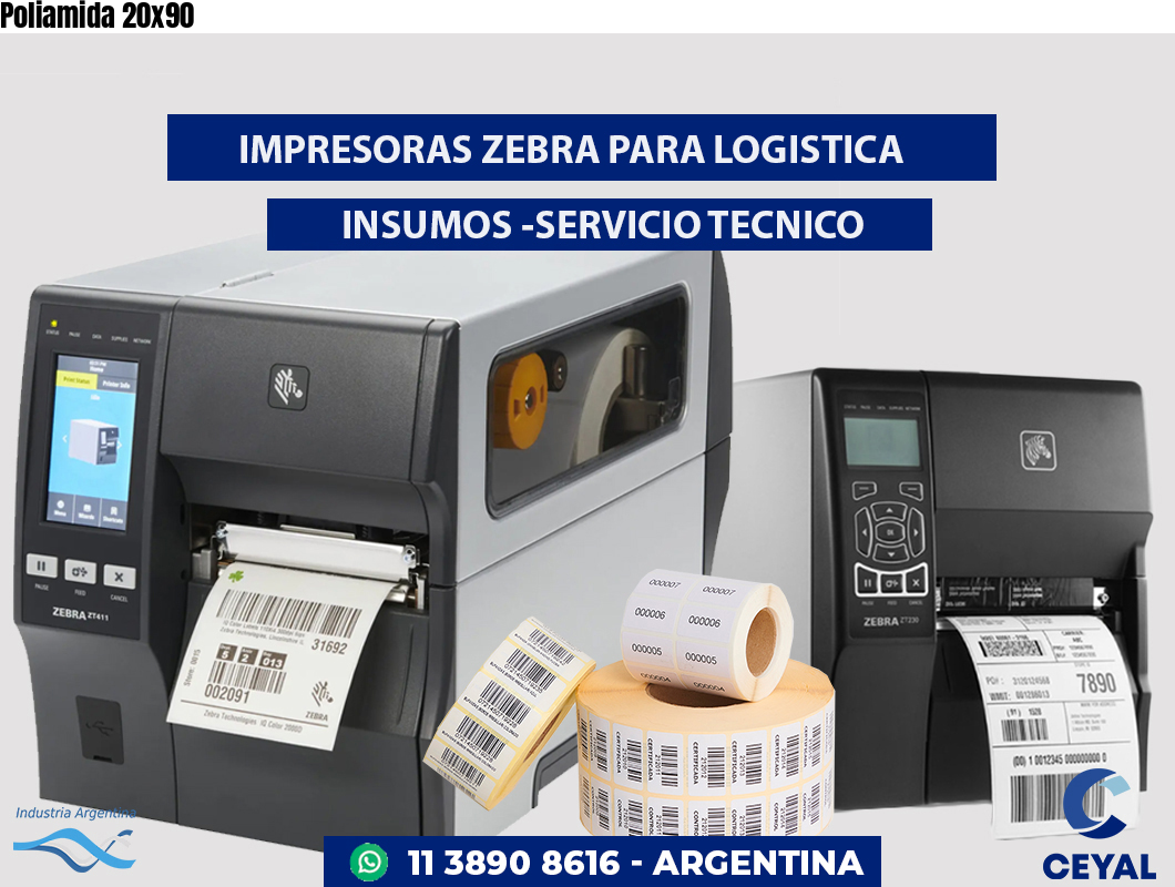 Poliamida 20x90