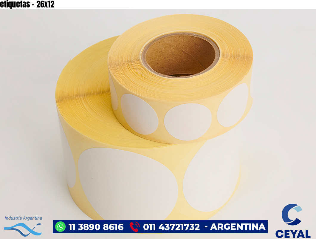etiquetas - 26x12