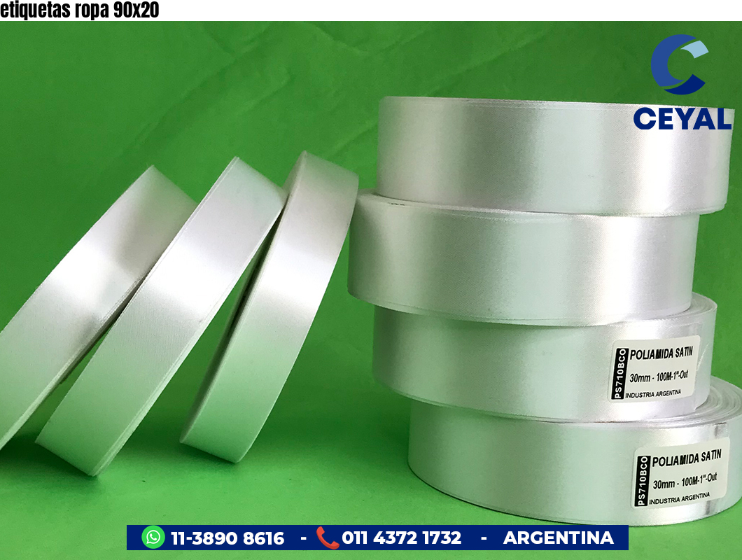 etiquetas ropa 90×20