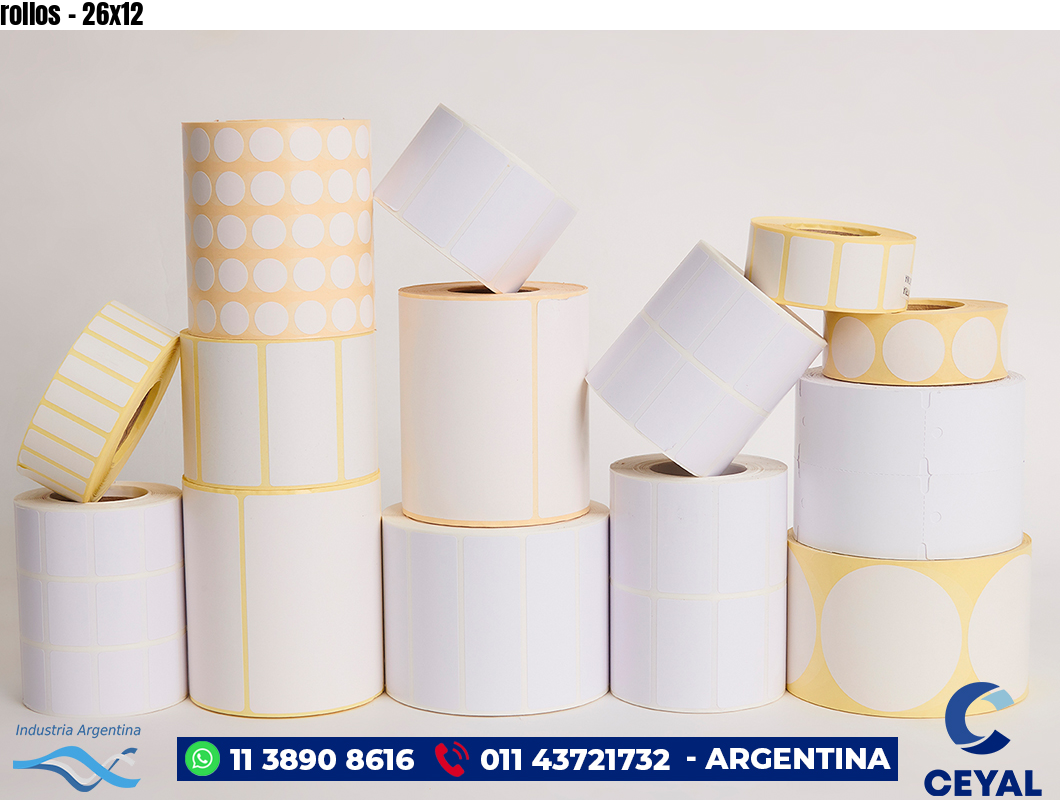rollos - 26x12