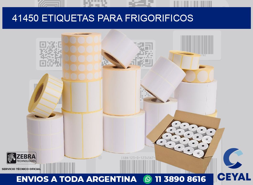 41450 ETIQUETAS PARA FRIGORIFICOS