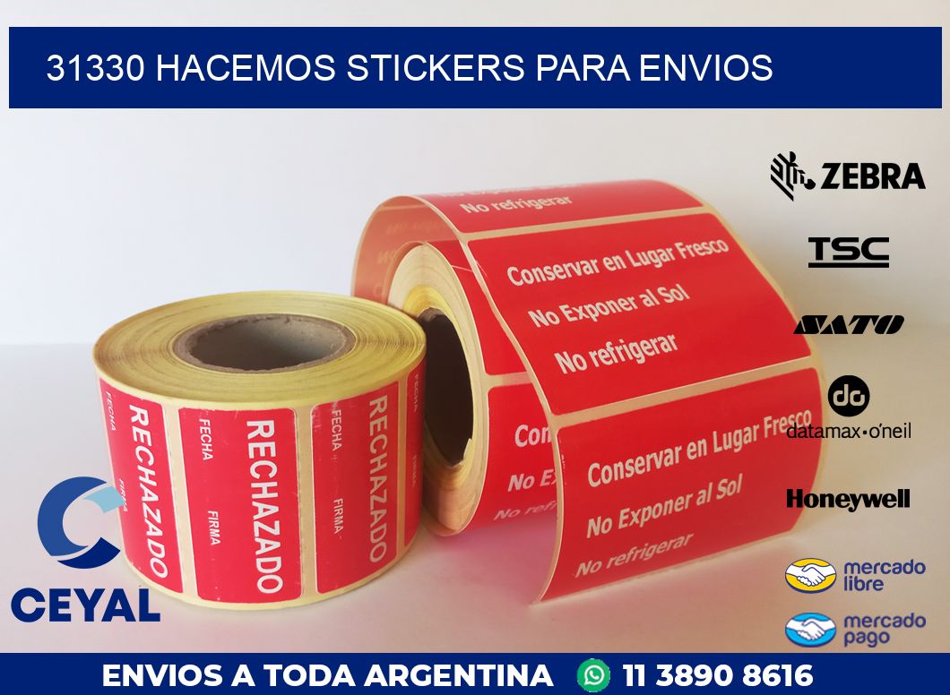 31330 HACEMOS STICKERS PARA ENVIOS