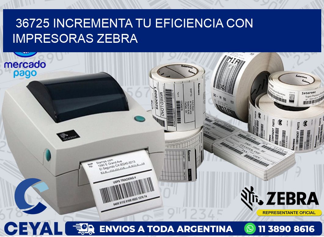 36725 INCREMENTA TU EFICIENCIA CON IMPRESORAS ZEBRA