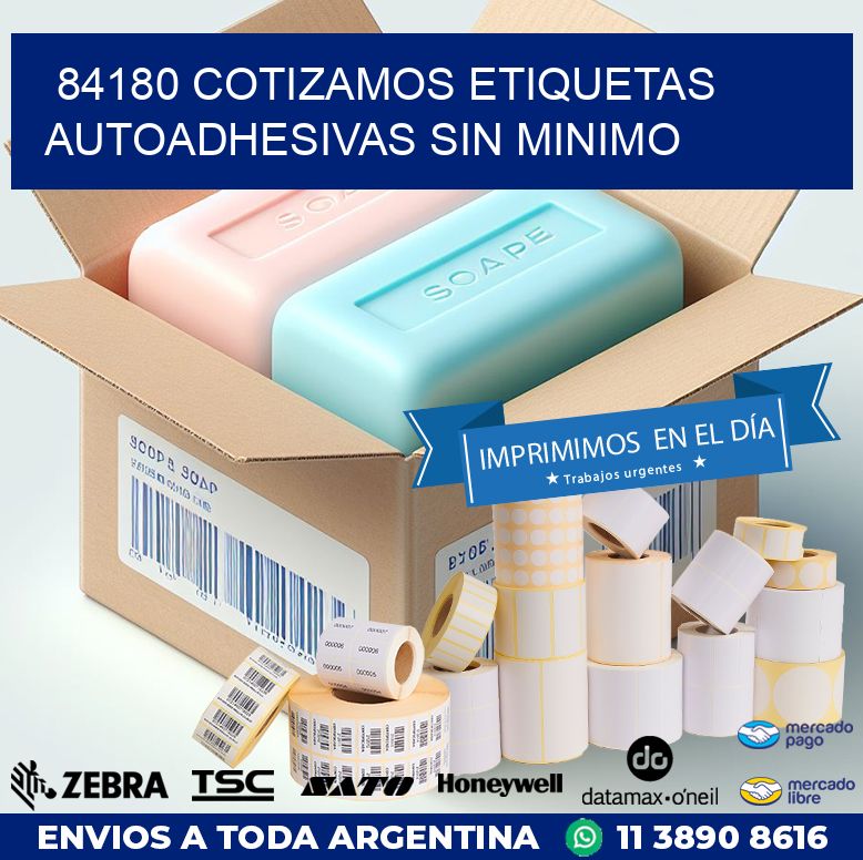 84180 COTIZAMOS ETIQUETAS AUTOADHESIVAS SIN MINIMO