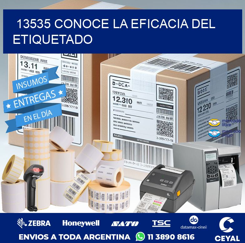 13535 CONOCE LA EFICACIA DEL ETIQUETADO