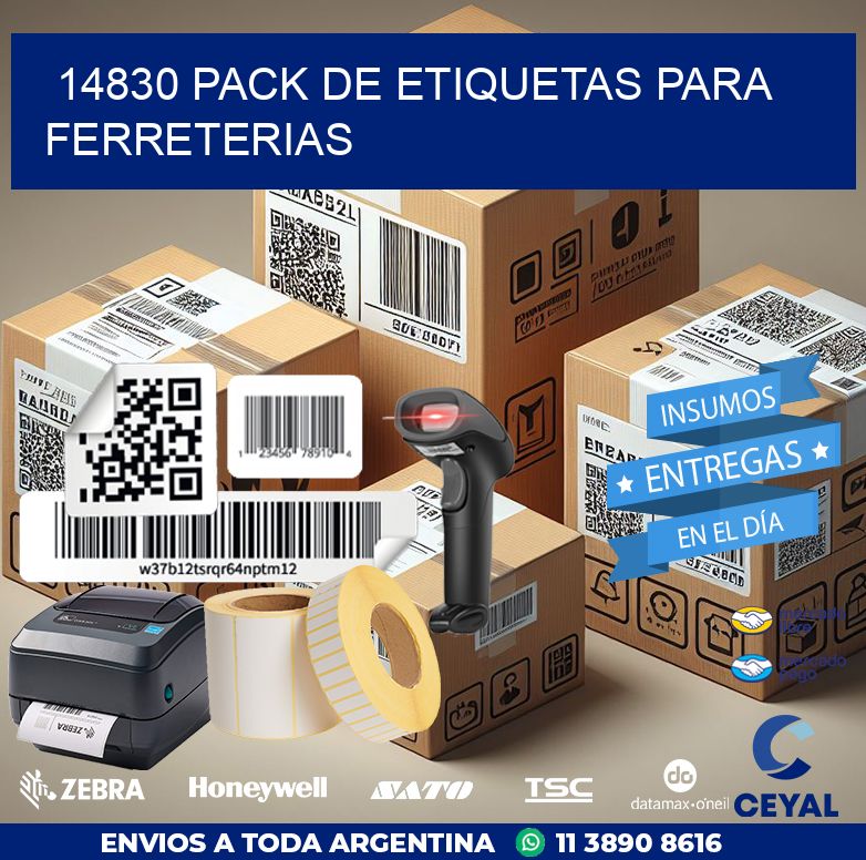 14830 PACK DE ETIQUETAS PARA FERRETERIAS