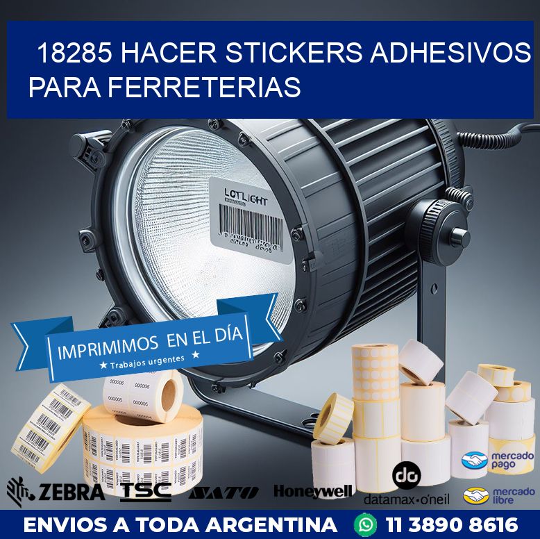 18285 HACER STICKERS ADHESIVOS PARA FERRETERIAS