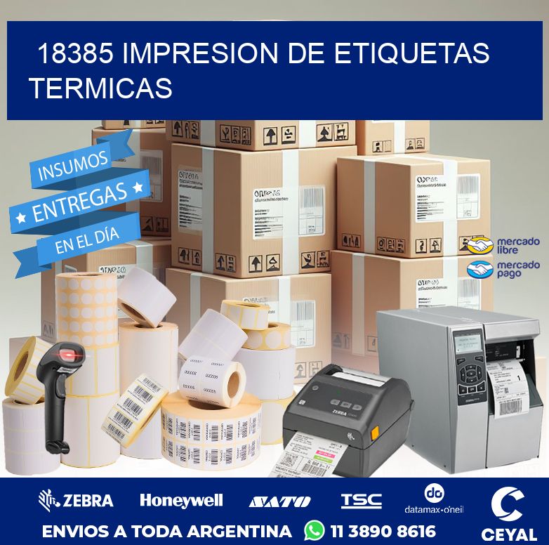 18385 IMPRESION DE ETIQUETAS TERMICAS