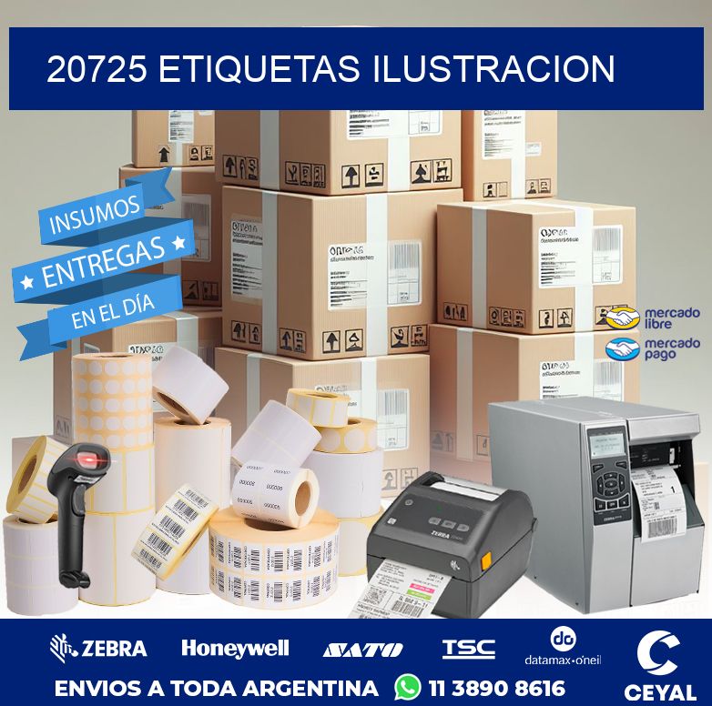 20725 ETIQUETAS ILUSTRACION