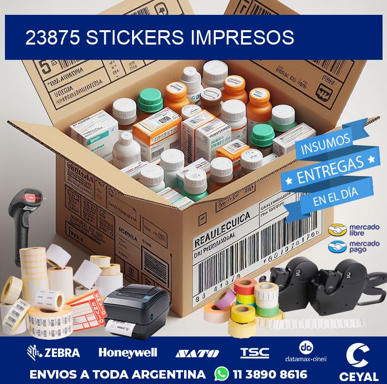 23875 STICKERS IMPRESOS