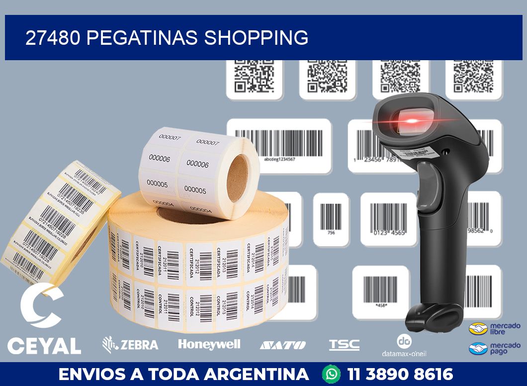 27480 PEGATINAS SHOPPING