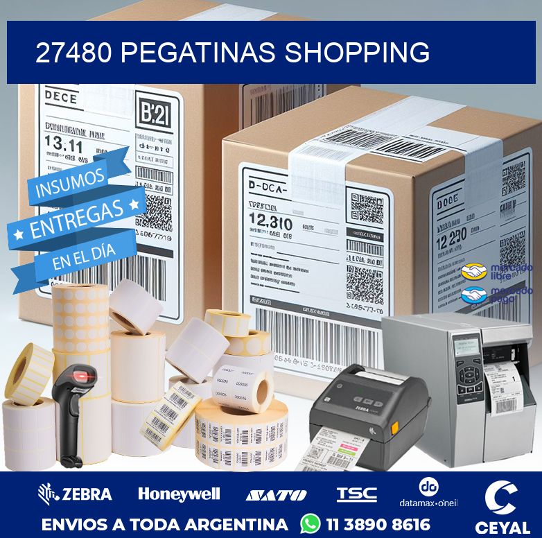 27480 PEGATINAS SHOPPING