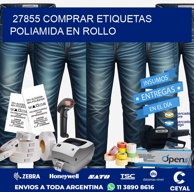 27855 COMPRAR ETIQUETAS POLIAMIDA EN ROLLO