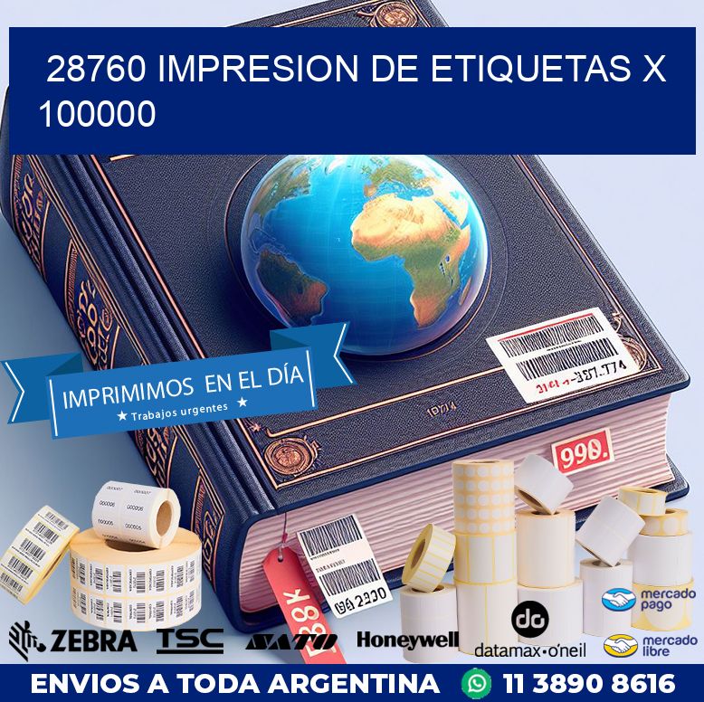 28760 IMPRESION DE ETIQUETAS X 100000