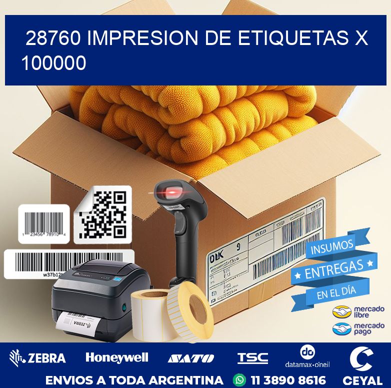 28760 IMPRESION DE ETIQUETAS X 100000
