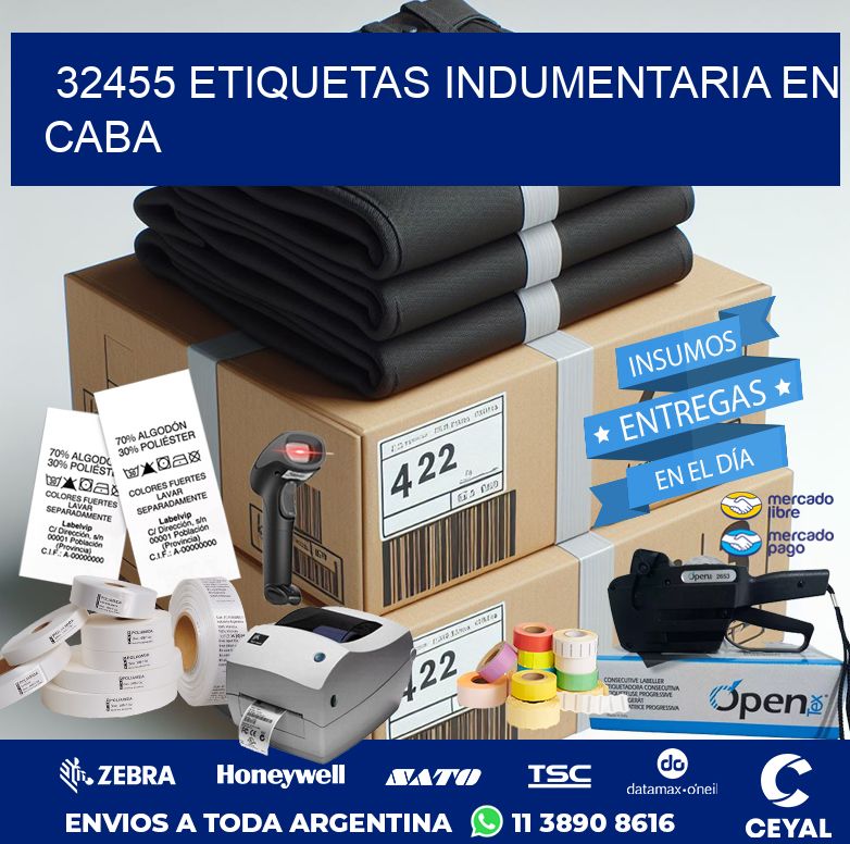 32455 ETIQUETAS INDUMENTARIA EN CABA