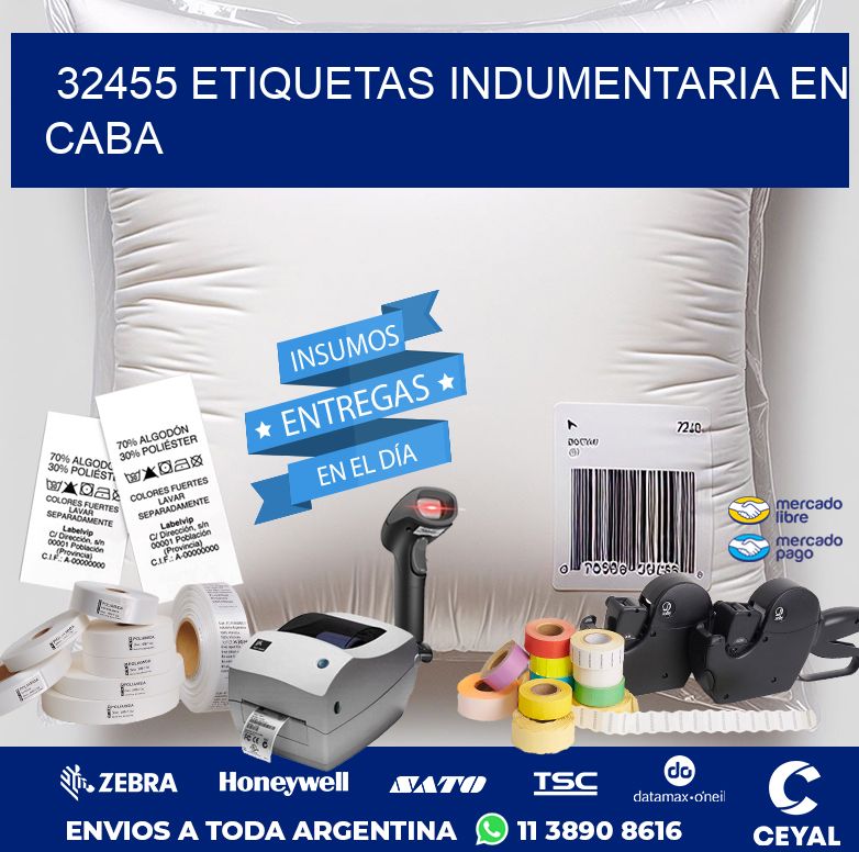 32455 ETIQUETAS INDUMENTARIA EN CABA