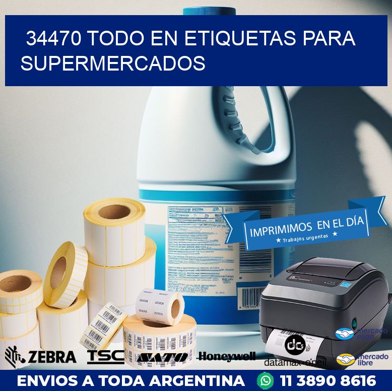 34470 TODO EN ETIQUETAS PARA SUPERMERCADOS