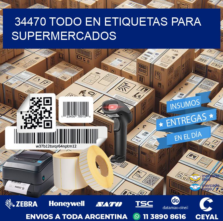 34470 TODO EN ETIQUETAS PARA SUPERMERCADOS