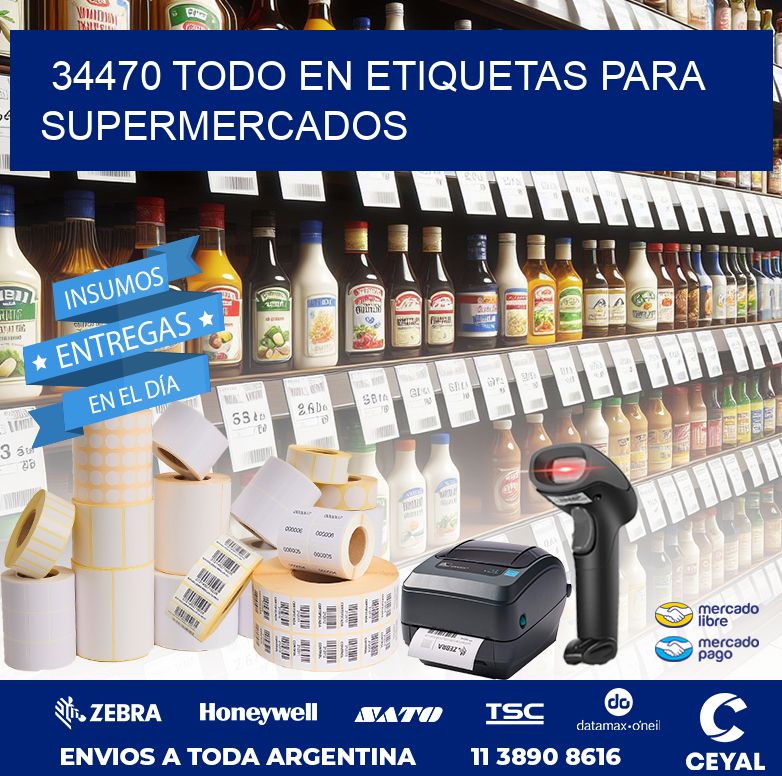34470 TODO EN ETIQUETAS PARA SUPERMERCADOS