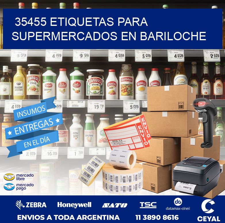 35455 ETIQUETAS PARA SUPERMERCADOS EN BARILOCHE