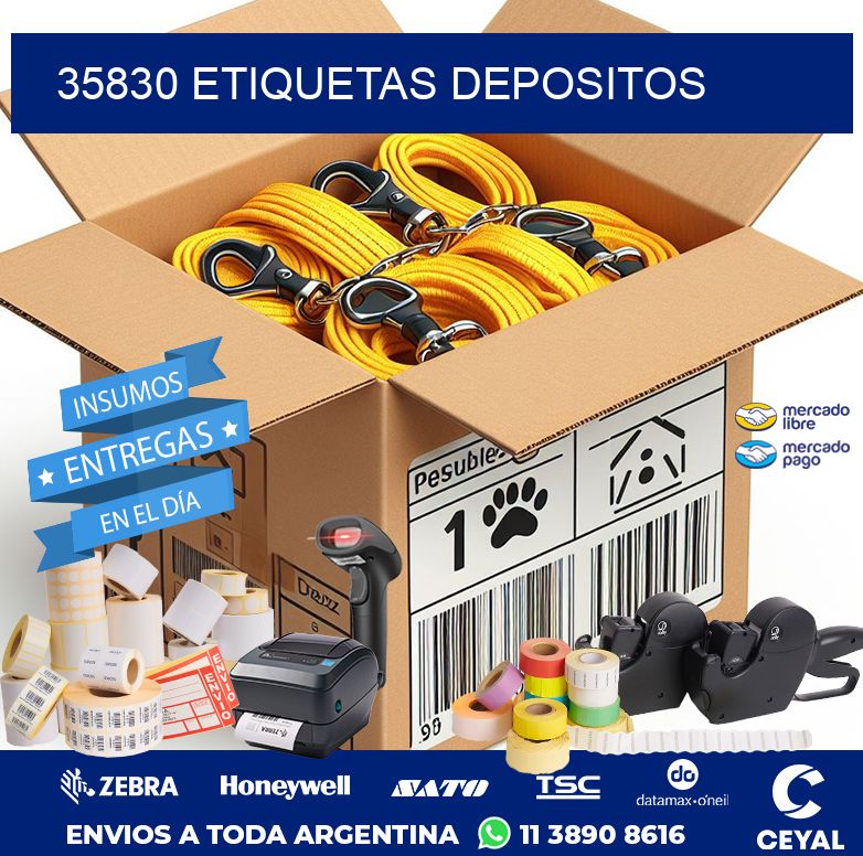 35830 ETIQUETAS DEPOSITOS