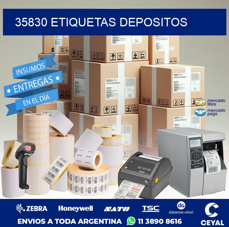 35830 ETIQUETAS DEPOSITOS