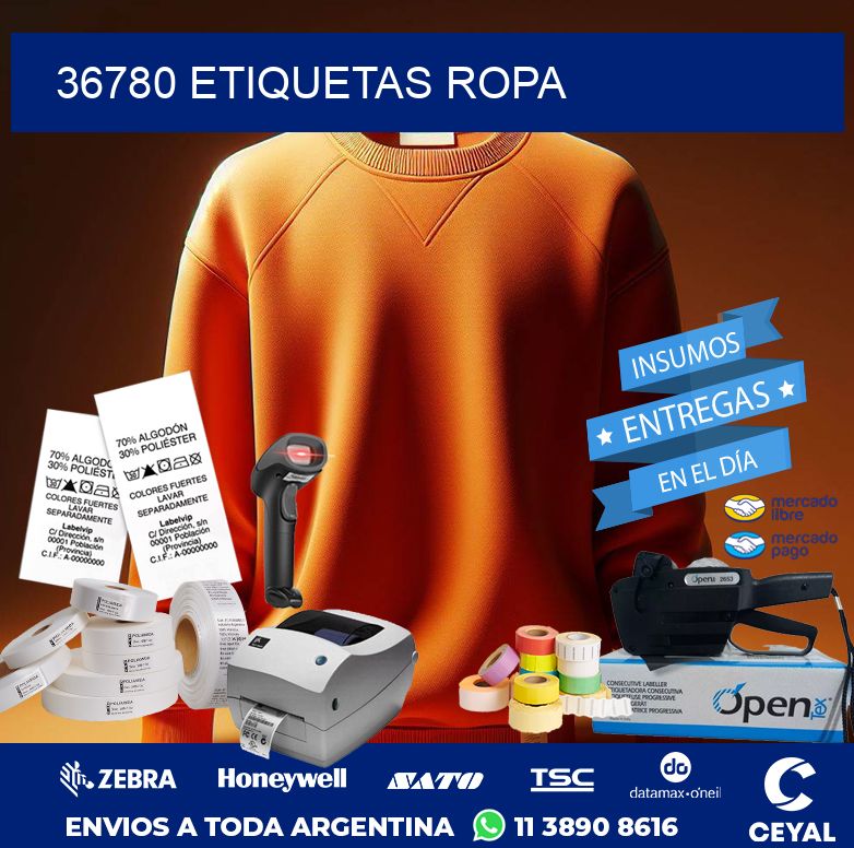 36780 ETIQUETAS ROPA